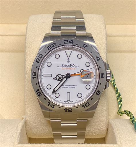 rolex explorer 2 216750 chromalight|rolex explorer 2.